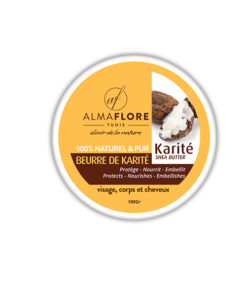 ALMAFLORE Beurre de Karité Pure 100% NATUREL, 100GR