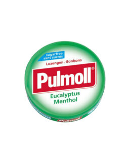PULMOLL EUCALYPTUS MENTHOL PASTILLES SANS SUCRES 45 G
