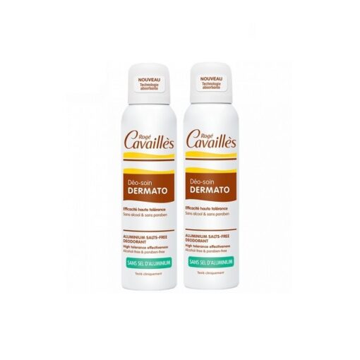 ROGE CAVAILLES DUO DEO SOIN DERMATO SPRAY SANS ALUMINIUM X2,150 ML