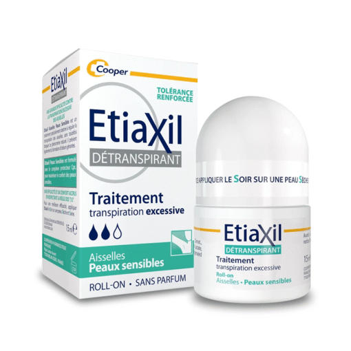 ETIAXIL ROLL-ON DETRANSPIRANT AISSELLES PEAUX SENSIBLES 15ML