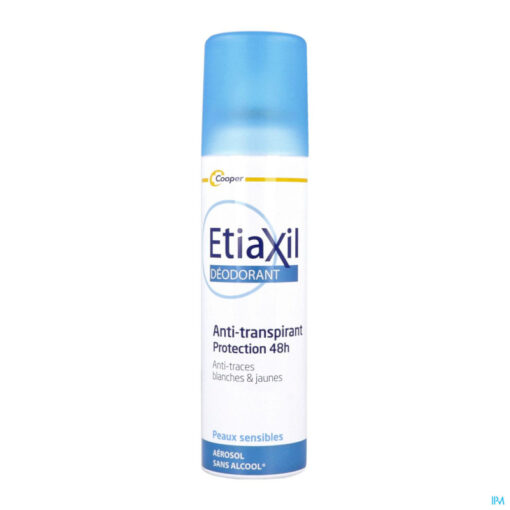 ETIAXIL AEROSOL DEODORANT ANTI-TRANSPIRANT 48H ANTI-TRACES 150ML