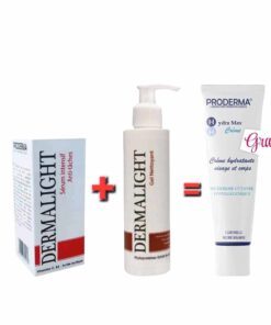 DERMALIGHT PACK SERUM INTENSIF+ GEL NETTOYANT ECLAIRCISSANT+HYDRAMA CREME HYDRA  OFFERT
