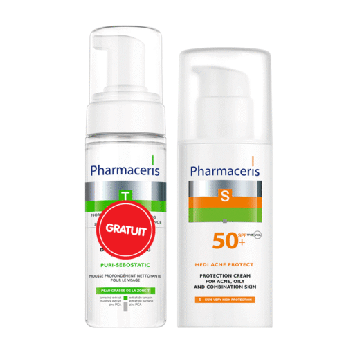 PHARMACERIS S-COFFRET CRÈME PROTECTRICE + MOUSSE NETTOYANTE GRATUIT